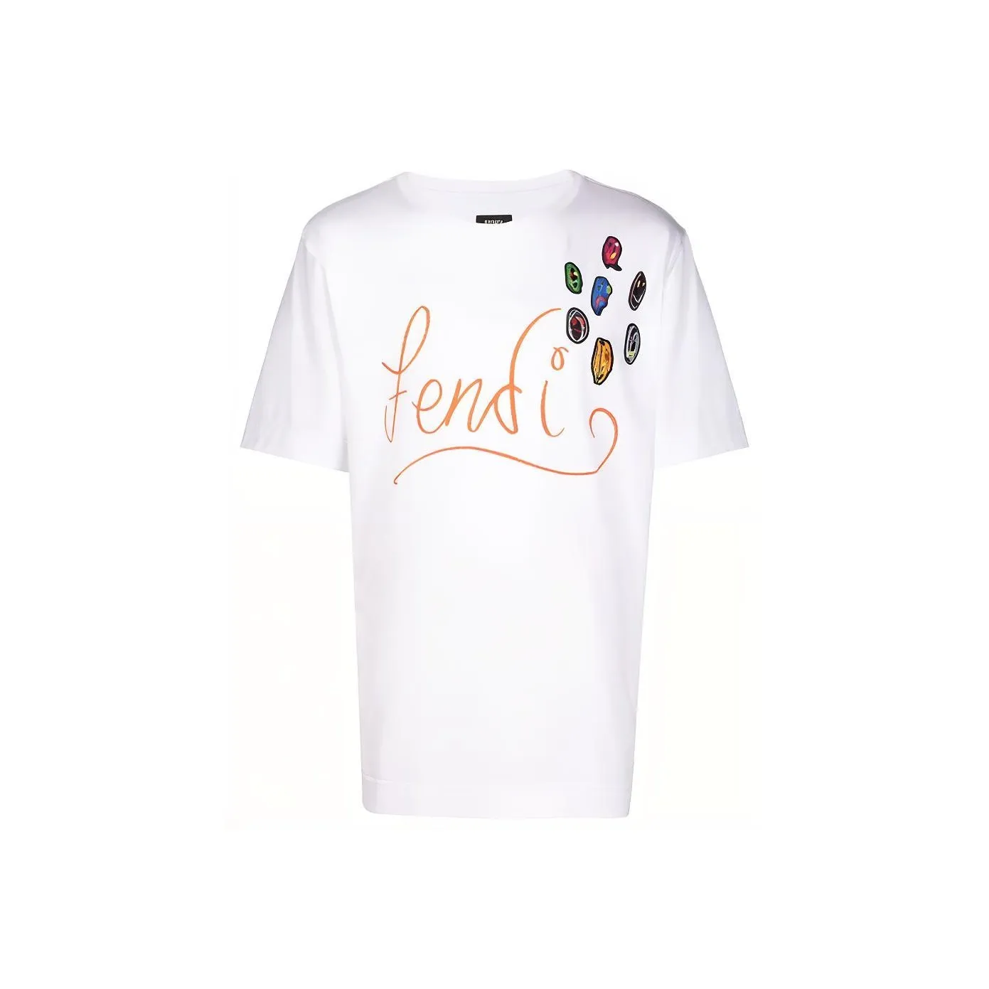 FENDI T Shirts Men's White