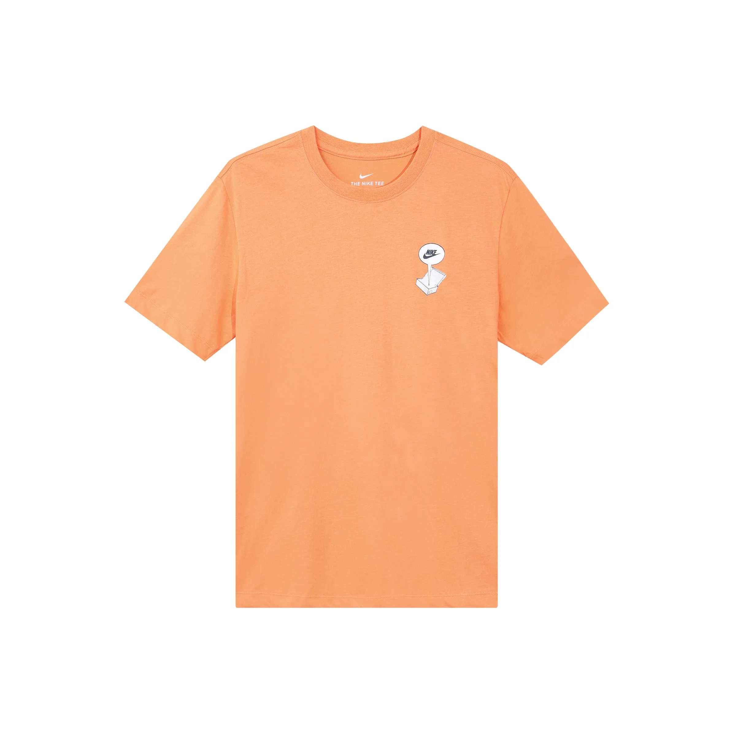 Nike Set in Sleeve T Shirt Men's Orange Red