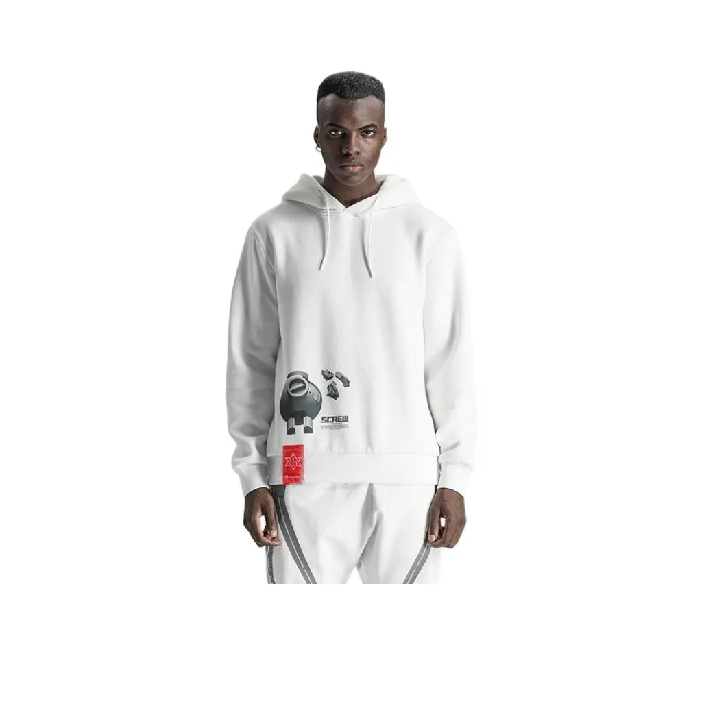 NORVINCY Sweatshirts Unisex White