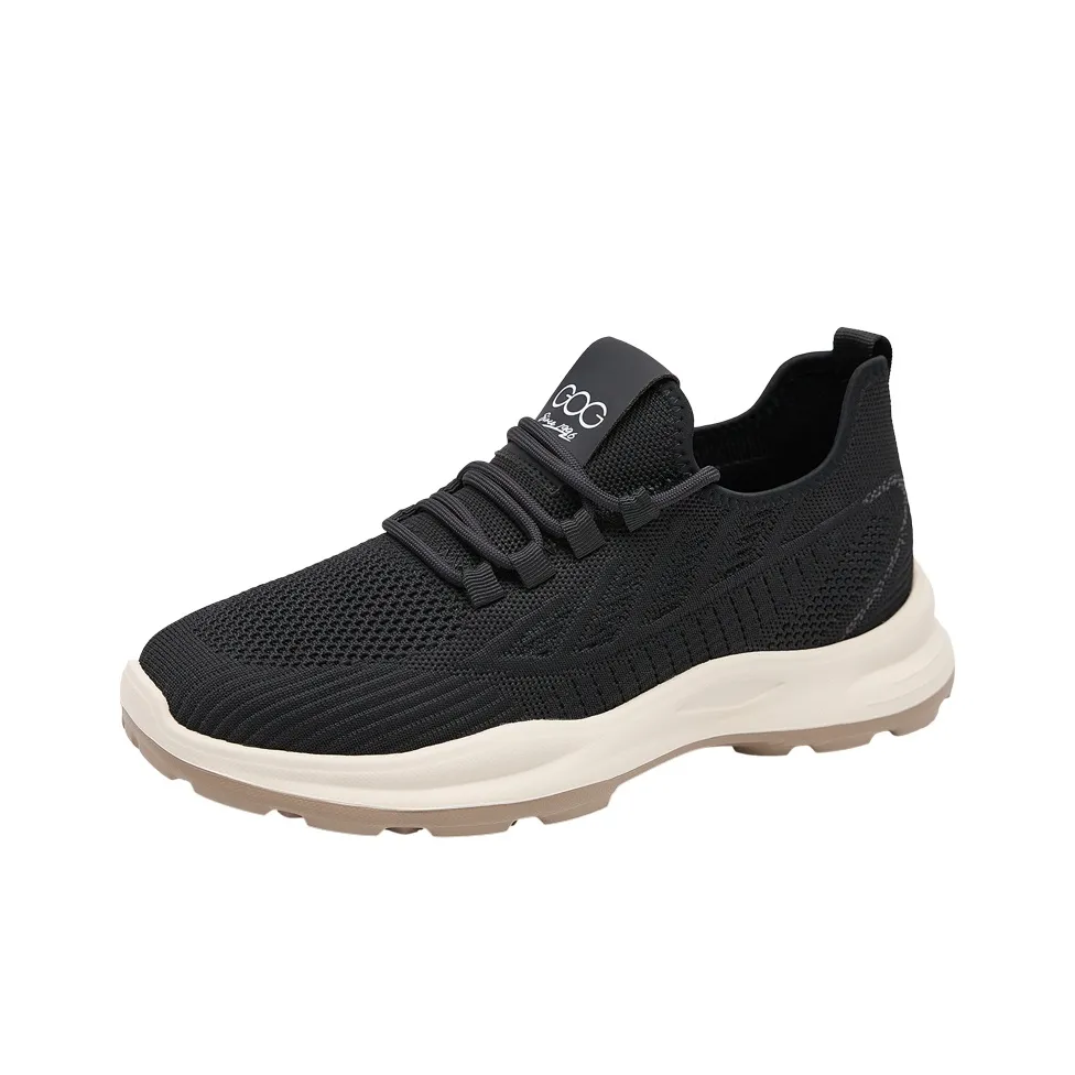 GOG Низкий Топ Casual Мужской Черный