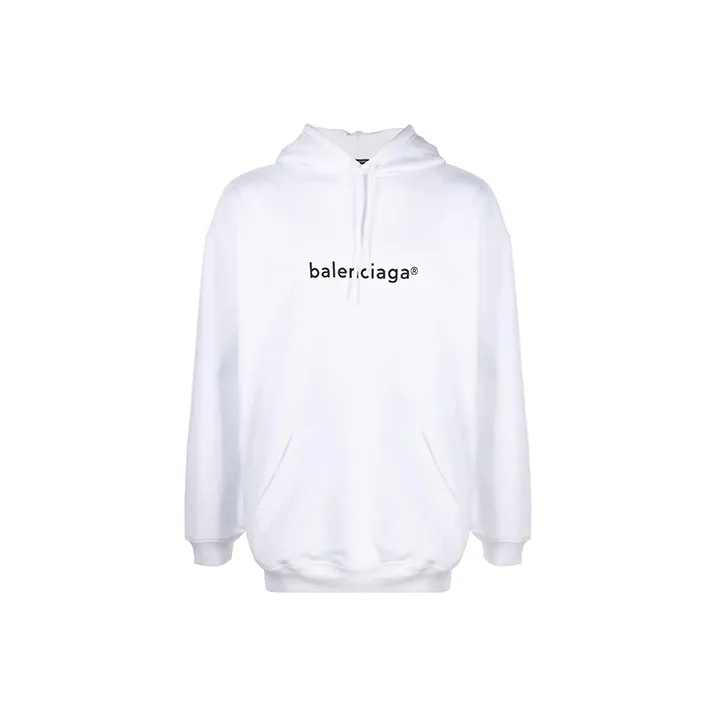 Balenciaga Свитшот Свободного кроя Мужской Белый