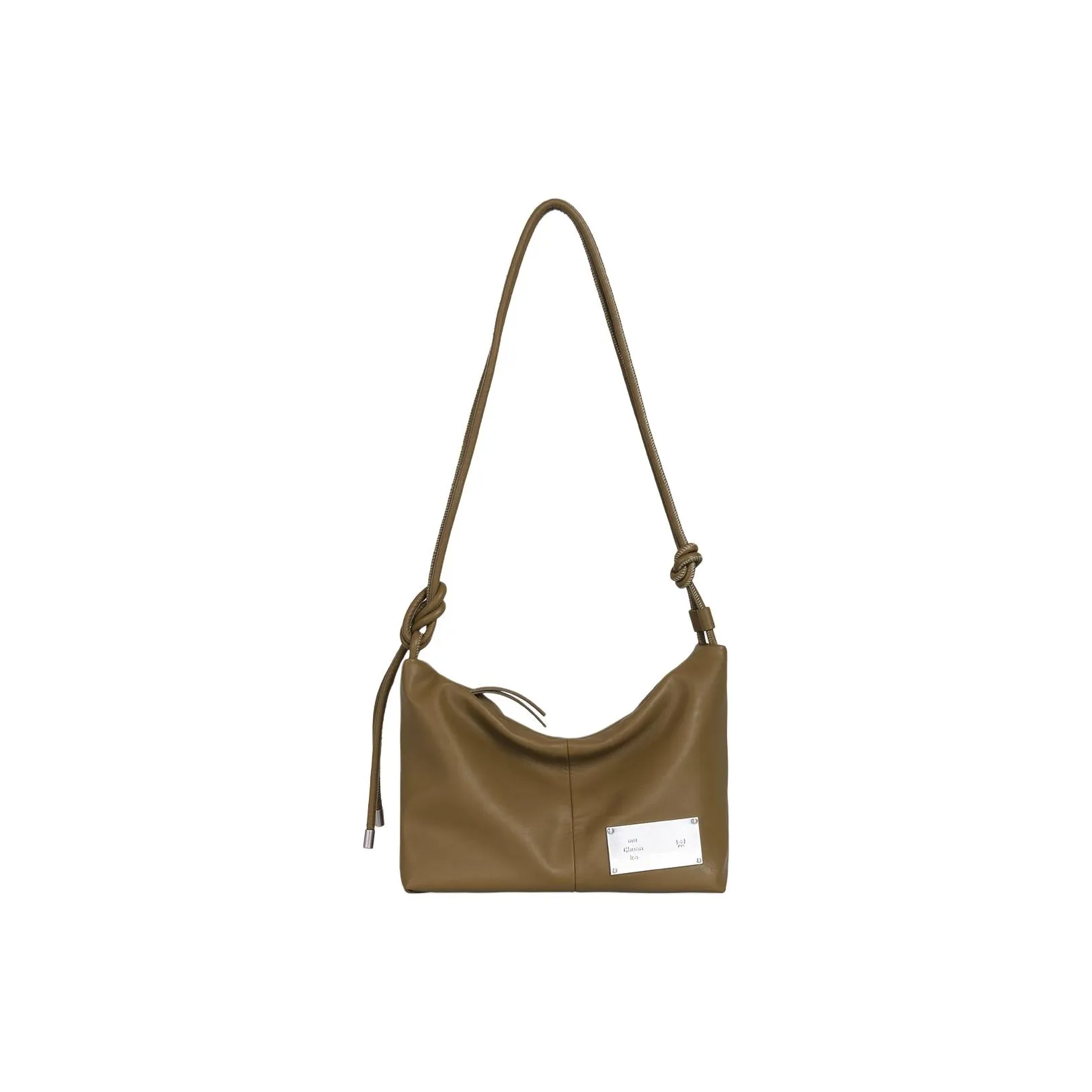 Kikawa Card Сумка через плечо из синтетической кожи среднего размера женская желто-зеленая