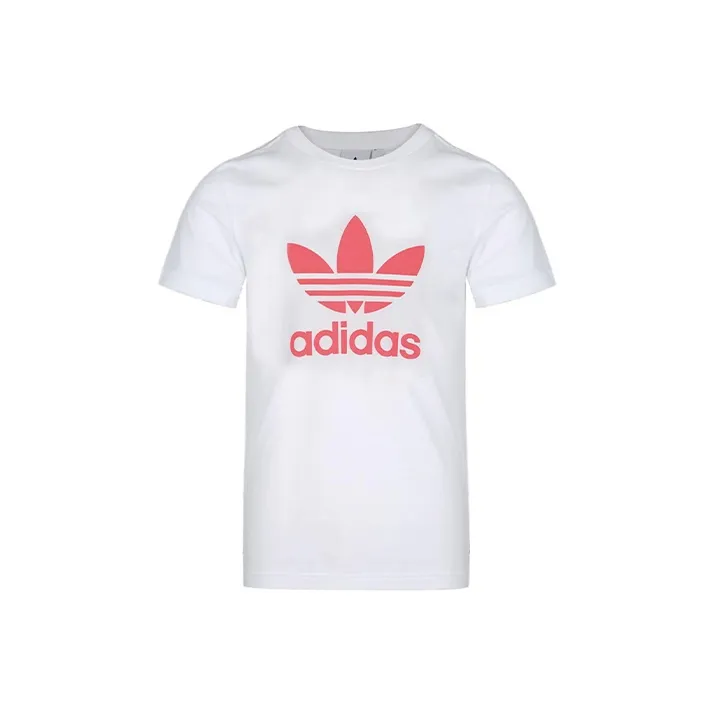 Adidas Originals T Shirt Men's White Shimmery Red