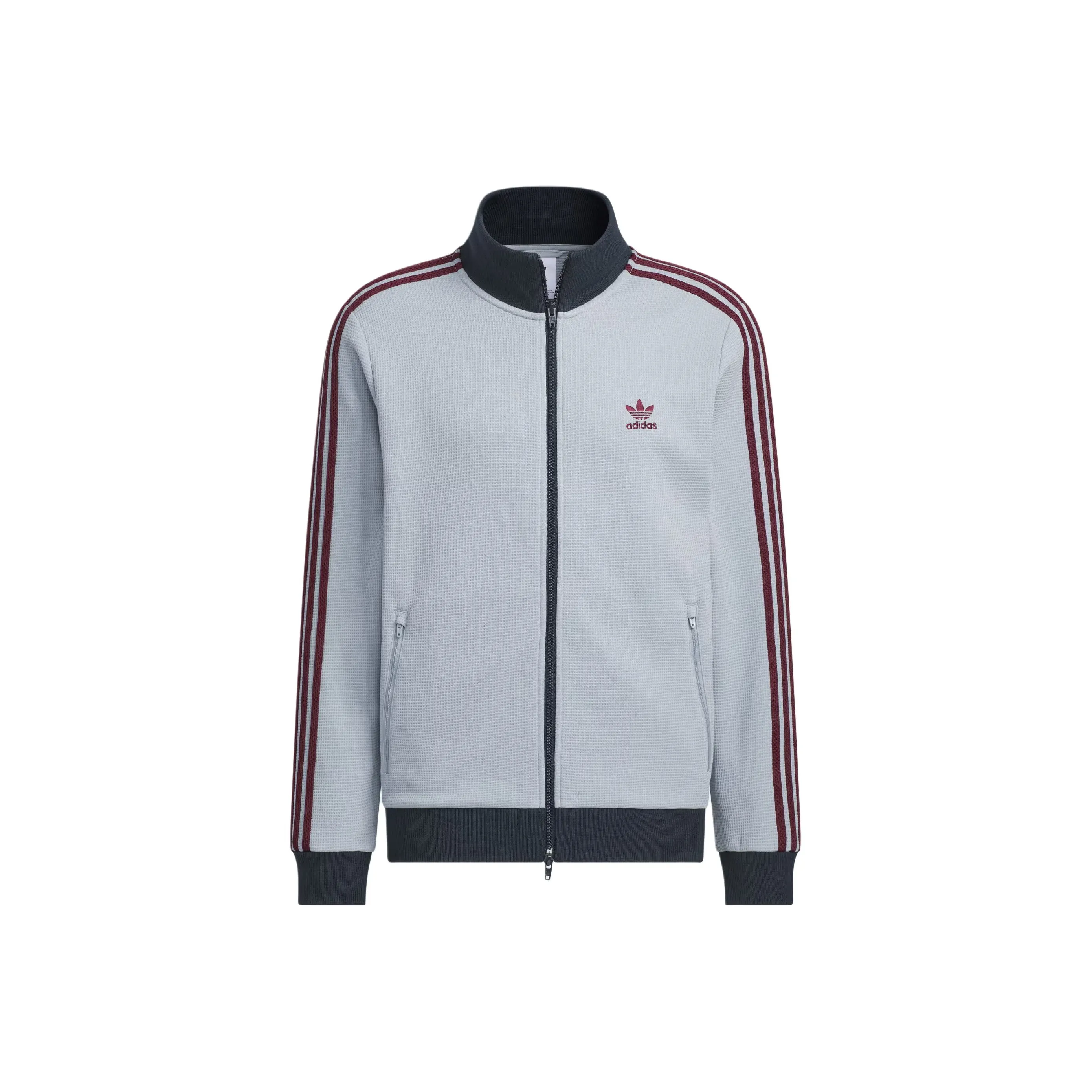 Adidas Originals TRACK TOP Jackets & Coats Unisex Silver Gray