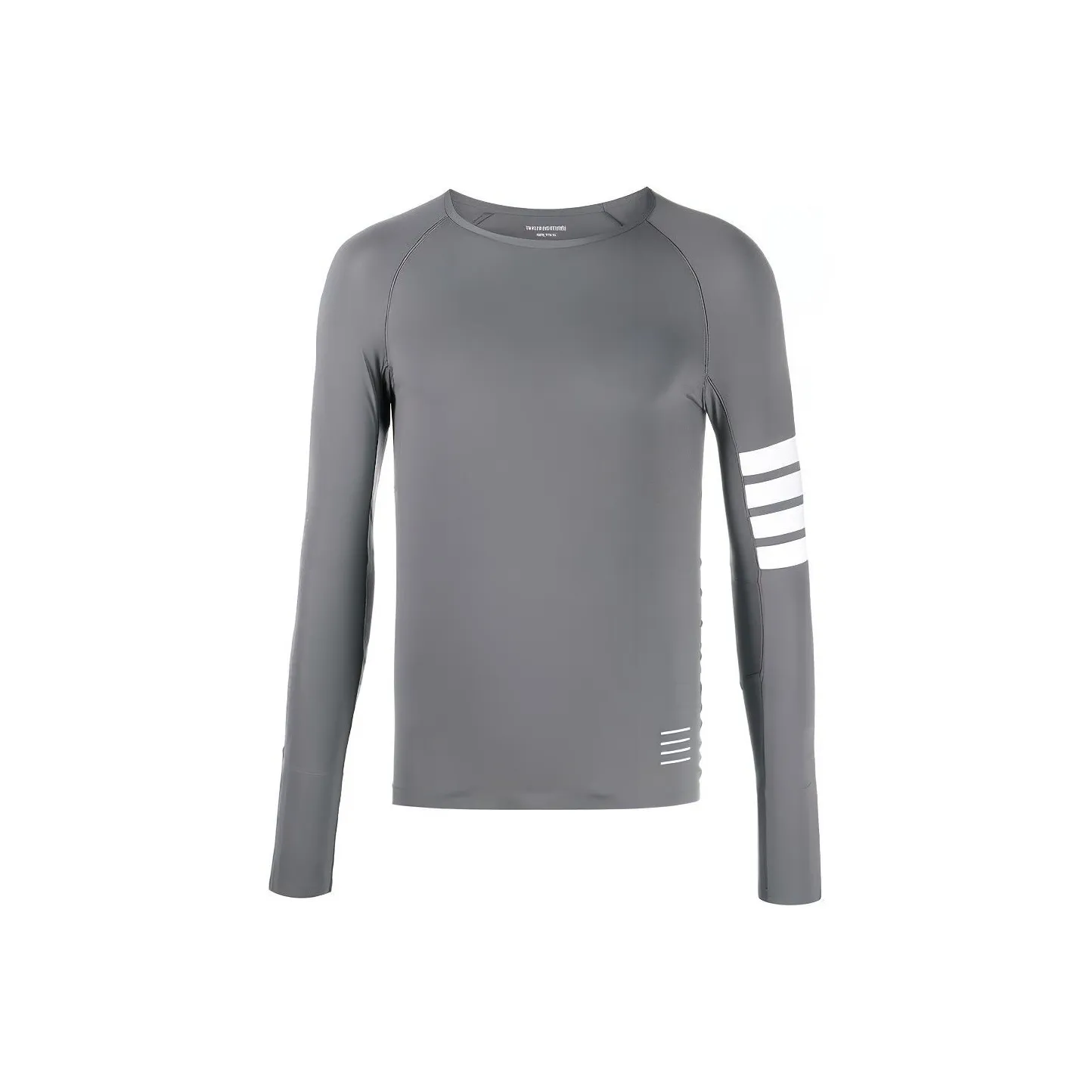 THOM BROWNE Серый Мужской T-Рубашки