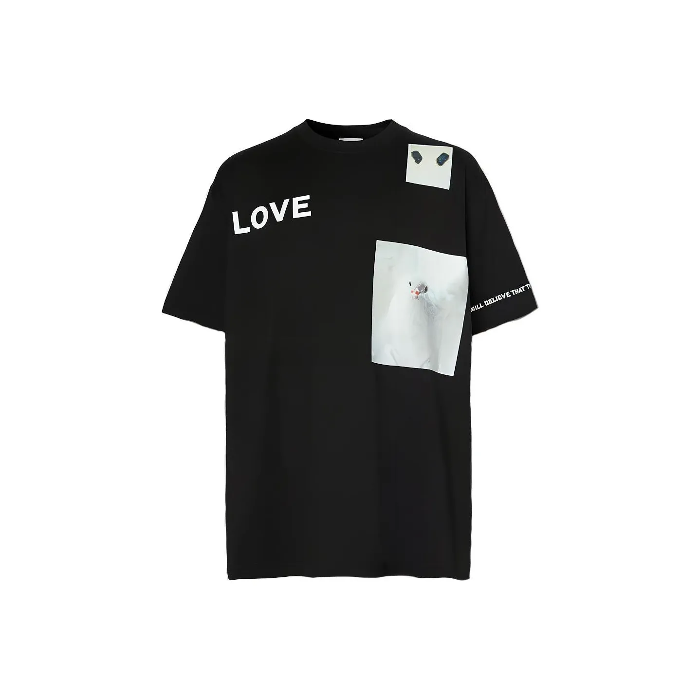 Burberry Черные Мужские T-рубашки