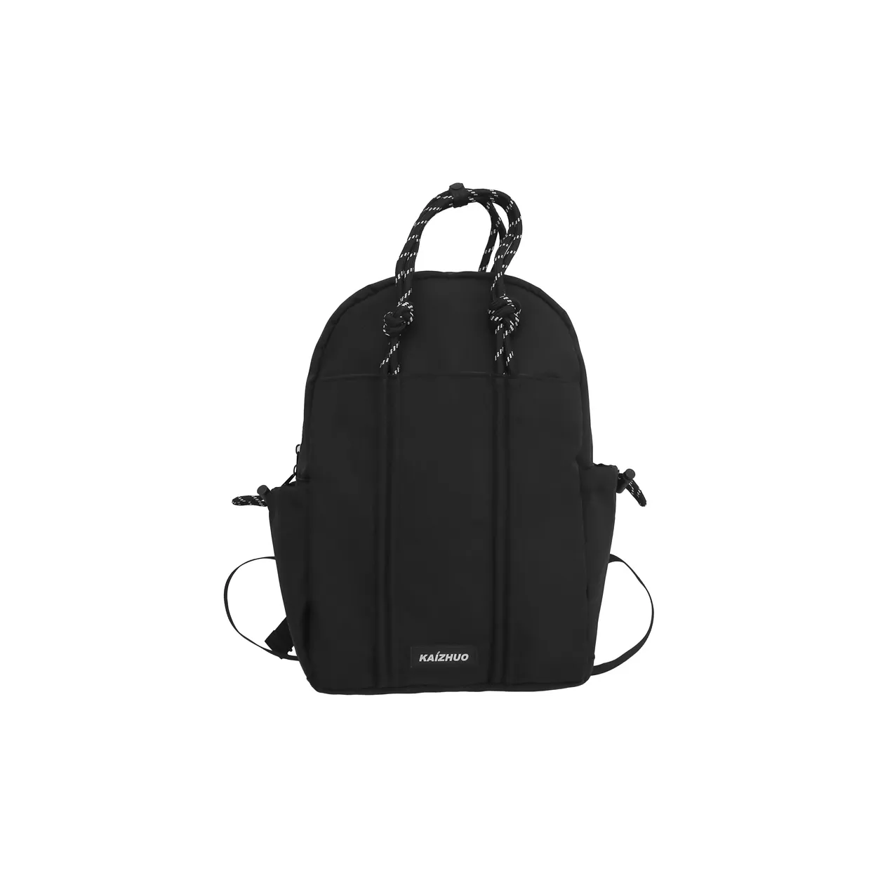 Travel Nylon Backpack Regular Unisex Black/Khaki/Yellow