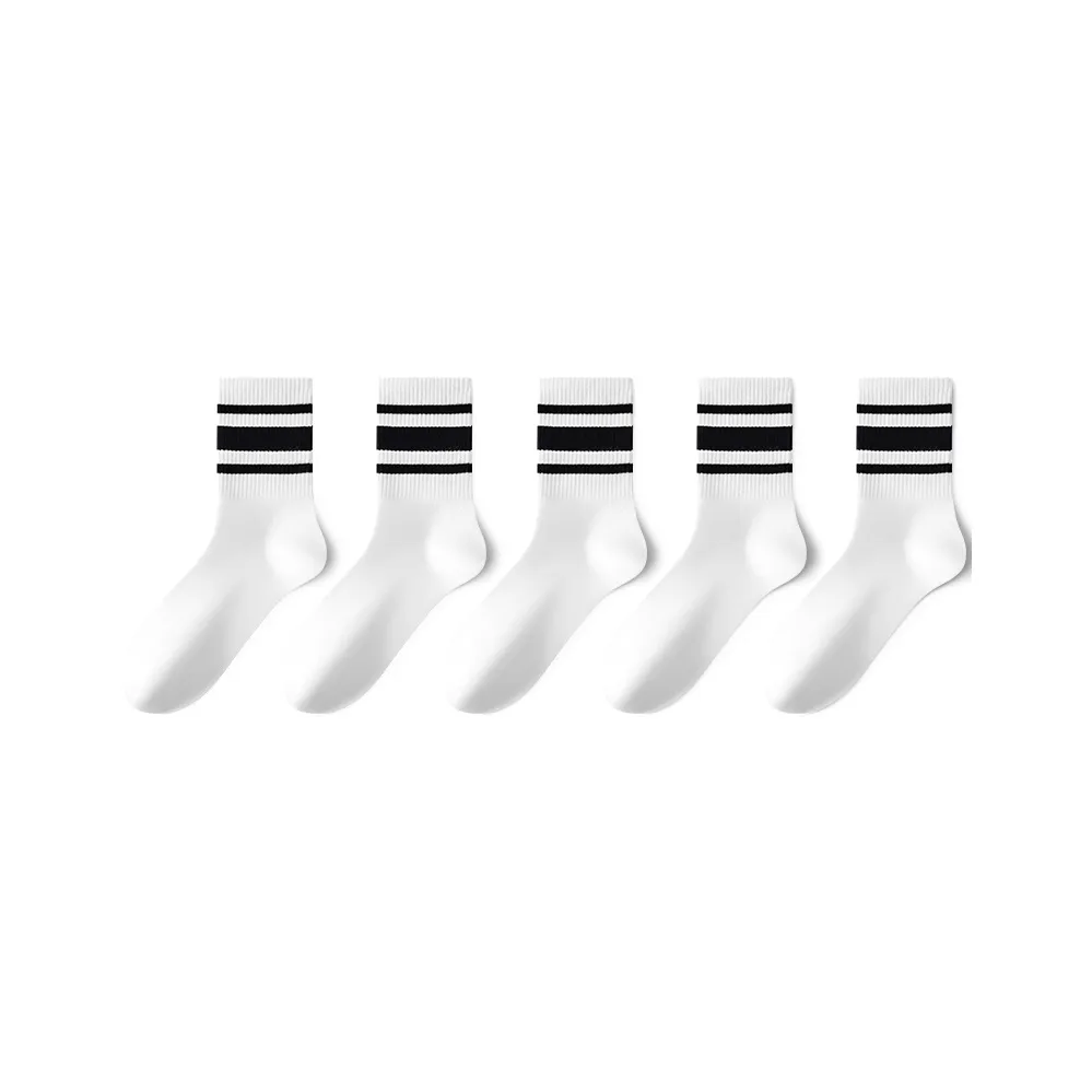 MIIOW Mid Calf Socks Men's 5 Pack