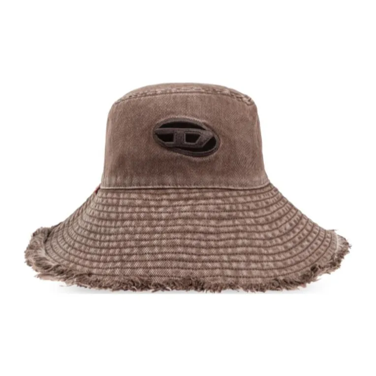 DIESEL C Bucket Utlt Logo Embroidered Bucket Hat
