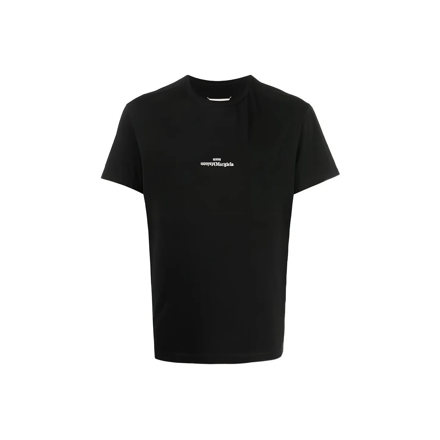 Maison Margiela Logo embroidered Cotton T shirt