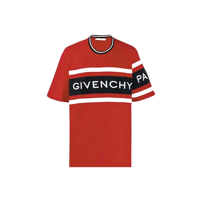 GIVENCHY Red Мужская T-рубашка
