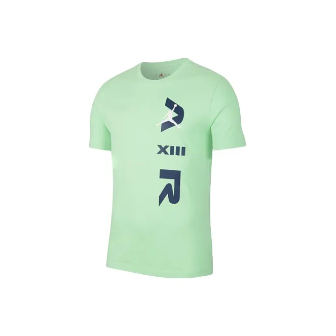 Джордан LGC AJ13 Зеленый Мужская Футболка