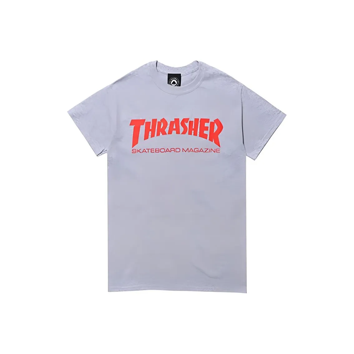 Thrasher T-Shirt US Version Unisex Gray Red Thrasher T-Shirt US Version Унисекс Серый Красный