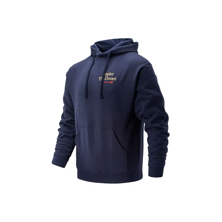 New Balance совместный бренд INSPIRE THE DREAM Темно-синие мужские свитшоты