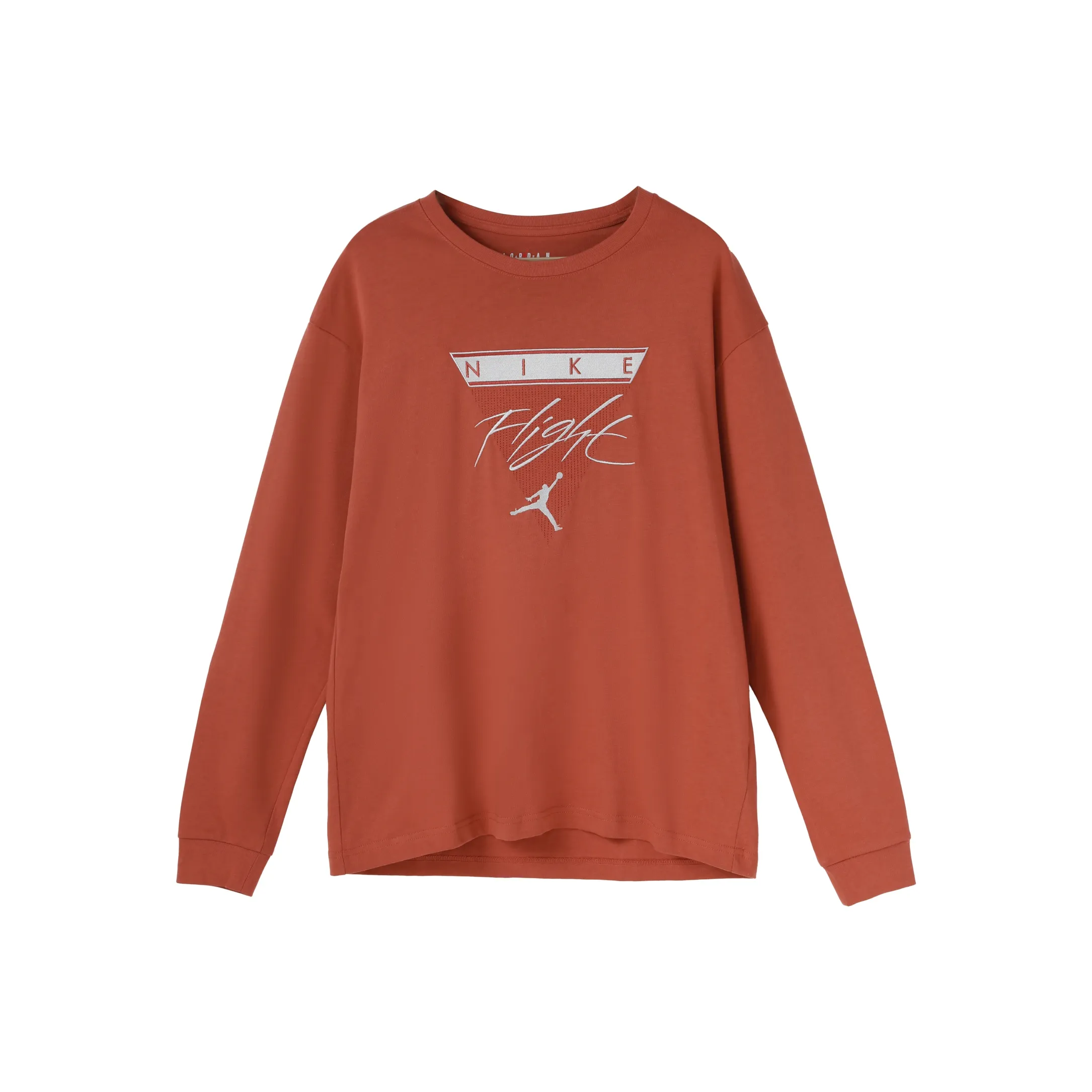 JORDAN Серый Персиково-Красный Мужская T-Рубашка