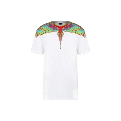 marcelo burlon Белая Мужская Рубашка