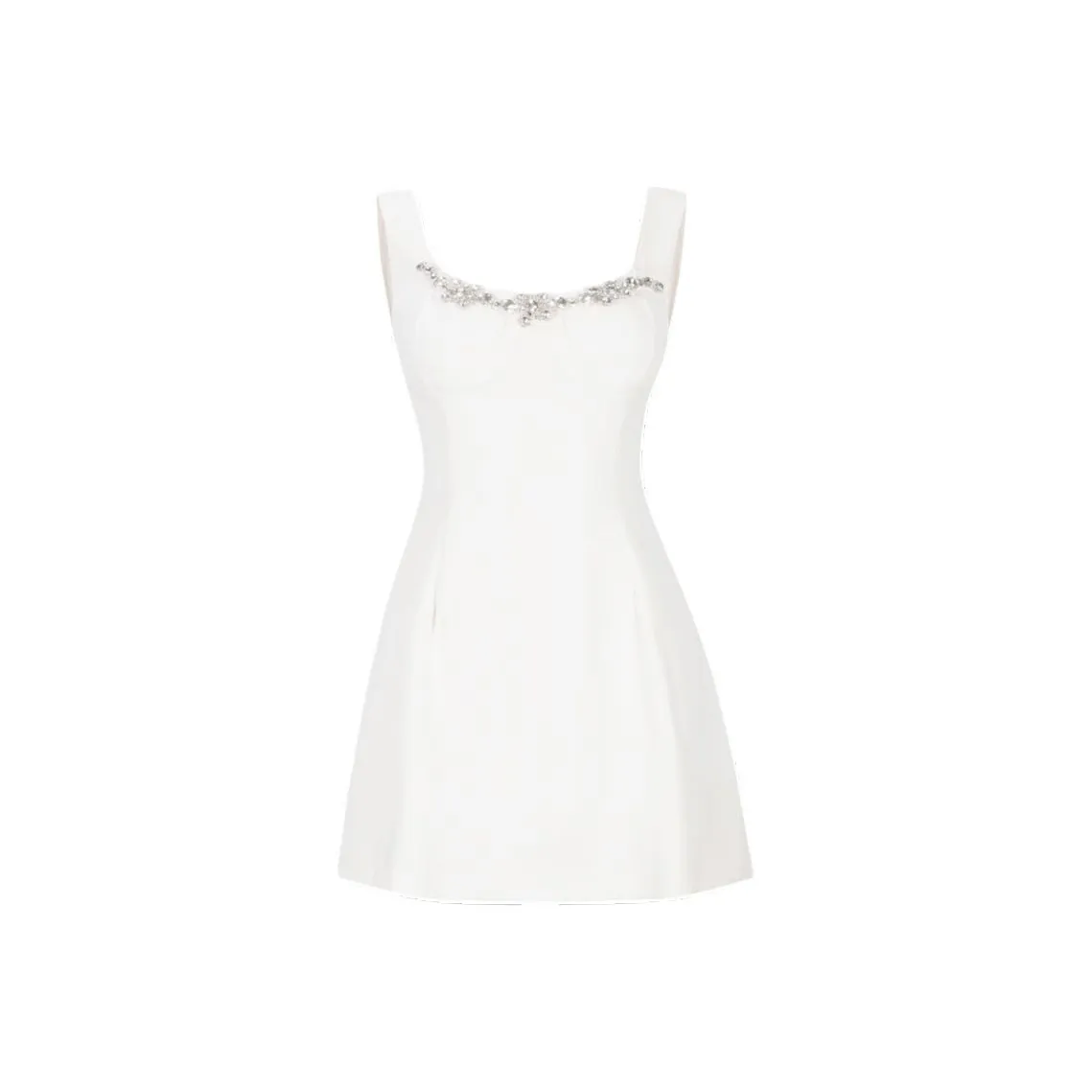 MA JOURNEE Slip Платье Женское Белое