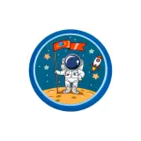 스페이스 문 Landing[업그레이드 도톰함 - 지름 20cm]