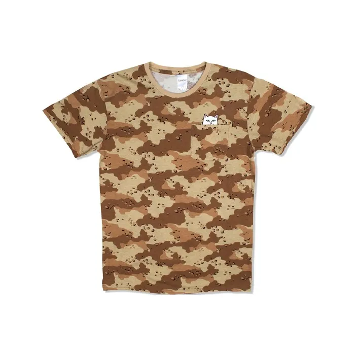 RIPNDIP T Shirt Men's Yellow Camouflage