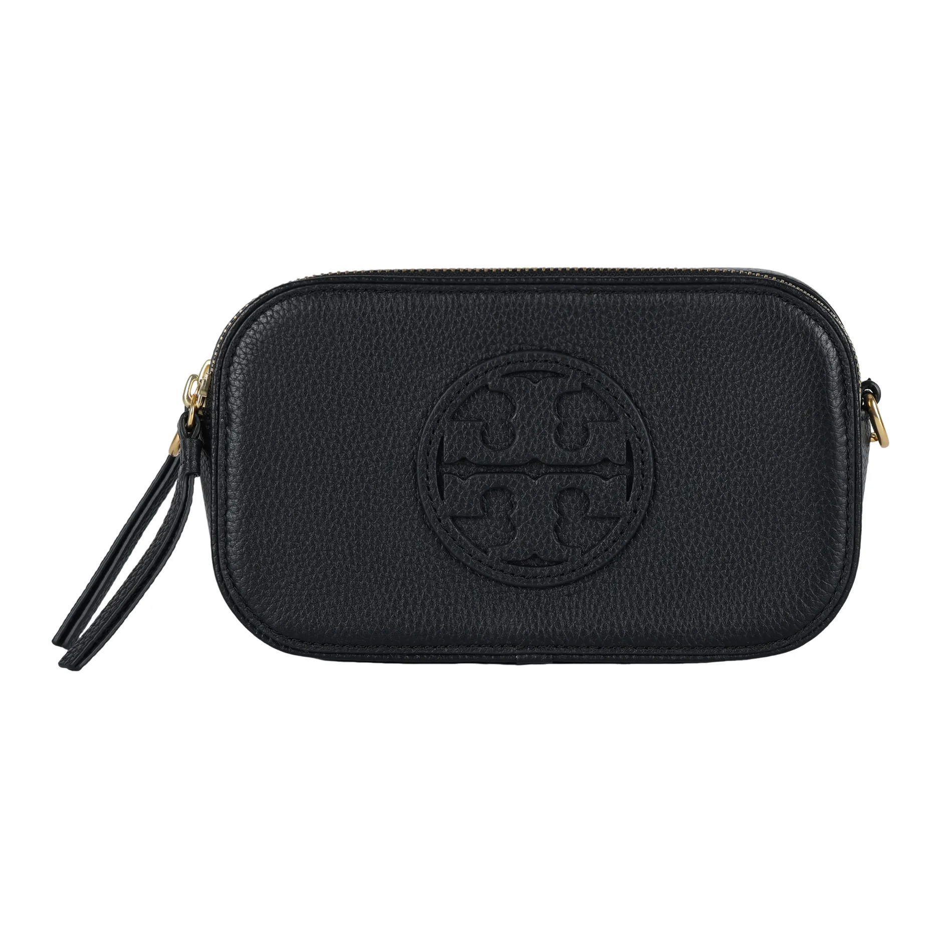 TORY BURCH Miller GRAIN LEATHER Сумка через плечо Сумка на плечо Мини Женская Черная