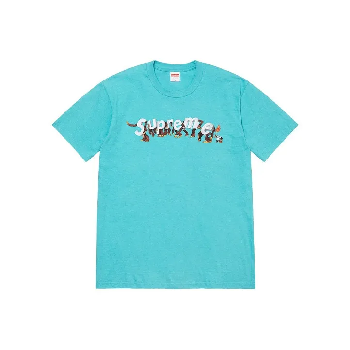 Supreme Apes Tee Blue