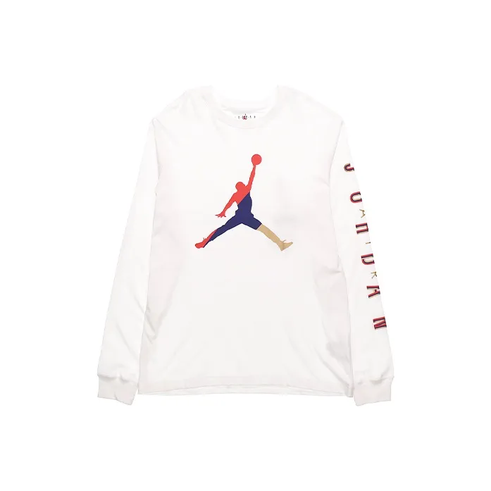 Джордан Белый Мужская Футболка