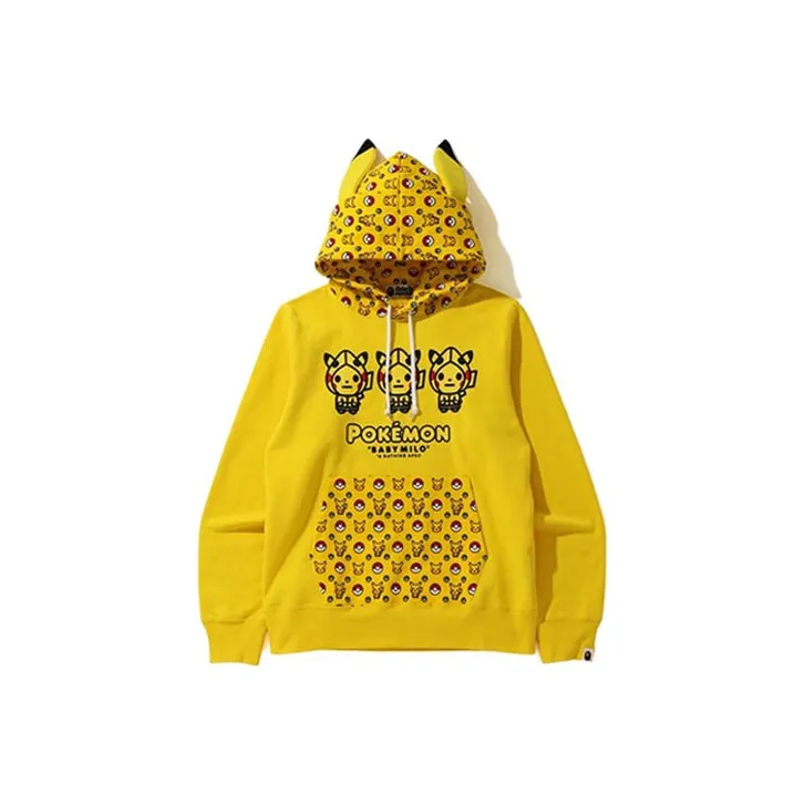 Bape X Pokemon Pullover Hoodie