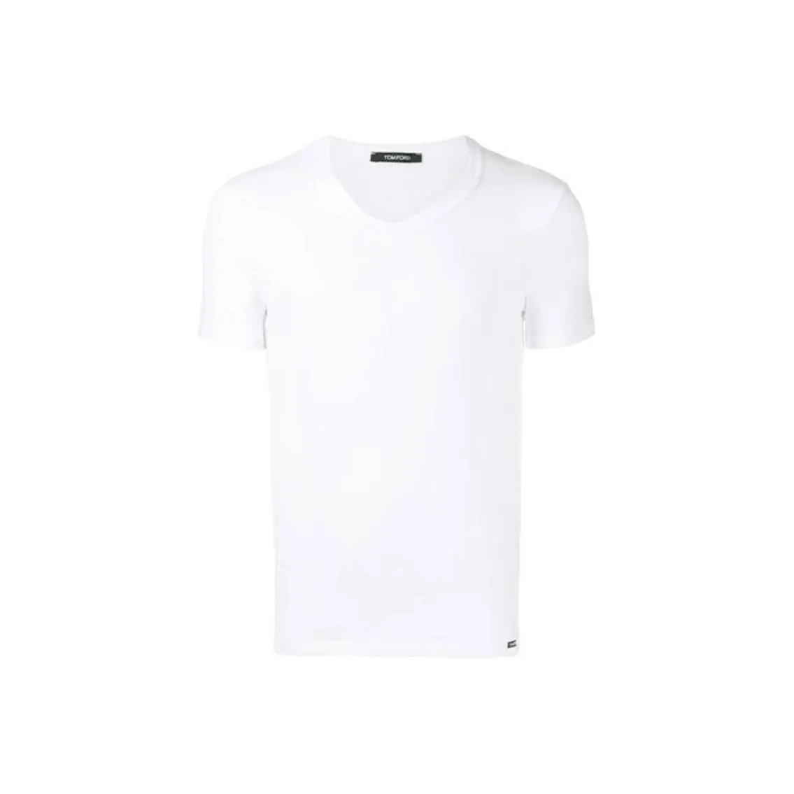 TOM FORD V Neck Jersey T Shirt