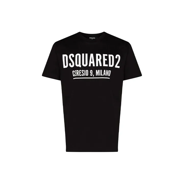 Dsquared2 Logo Printed Crewneck T Shirt