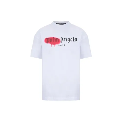 PALM ANGELS Токио Белый Мужские Рубашки