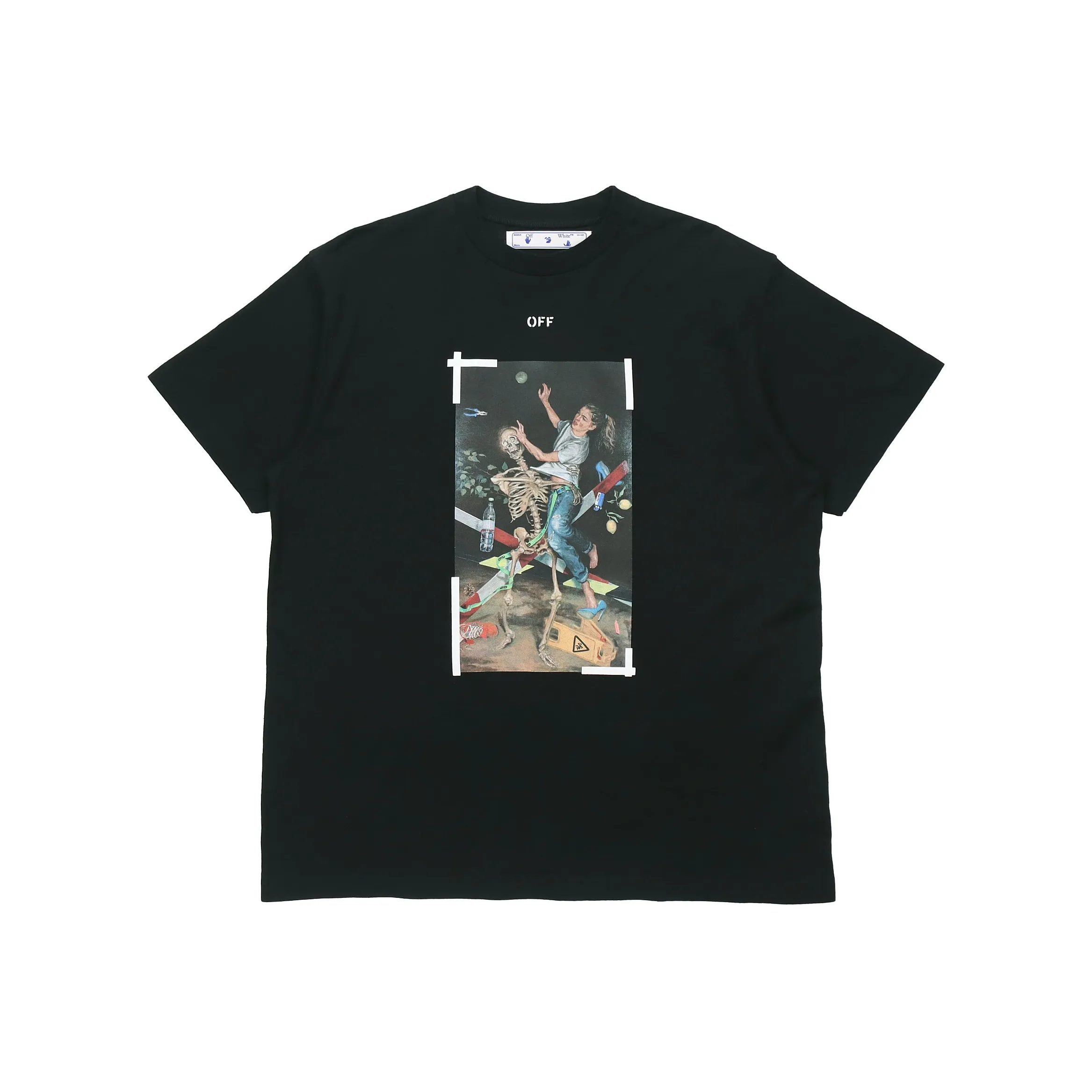 Off Белый FW20 T Рубашка Мужская Черная