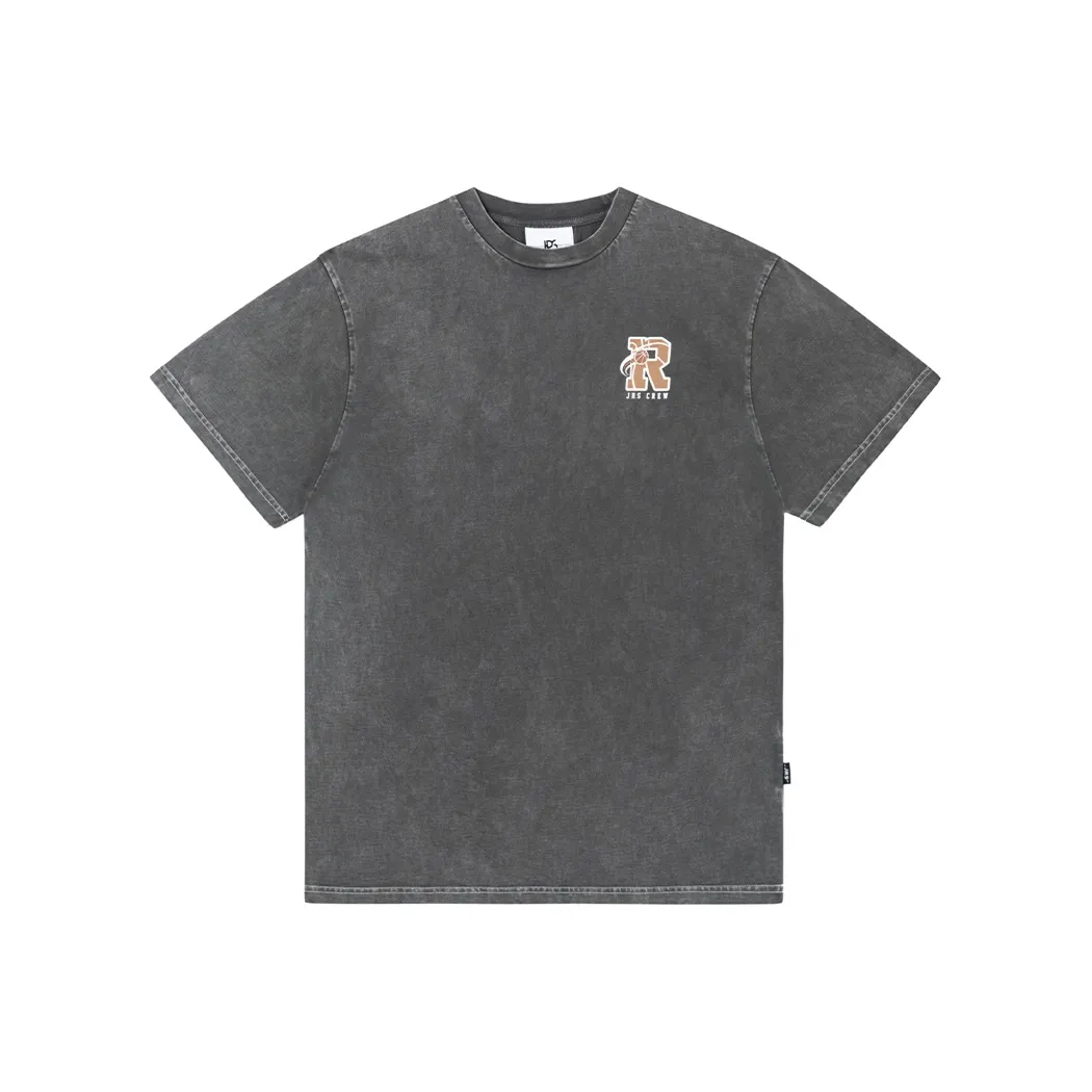 JRs Прямой крой T-рубашка унисекс темно-серый