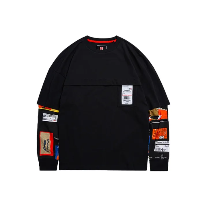 LiNing T Shirts Men's Black