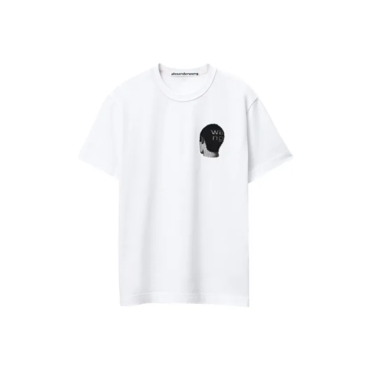 Alexander Wang T Shirts Unisex Bright White