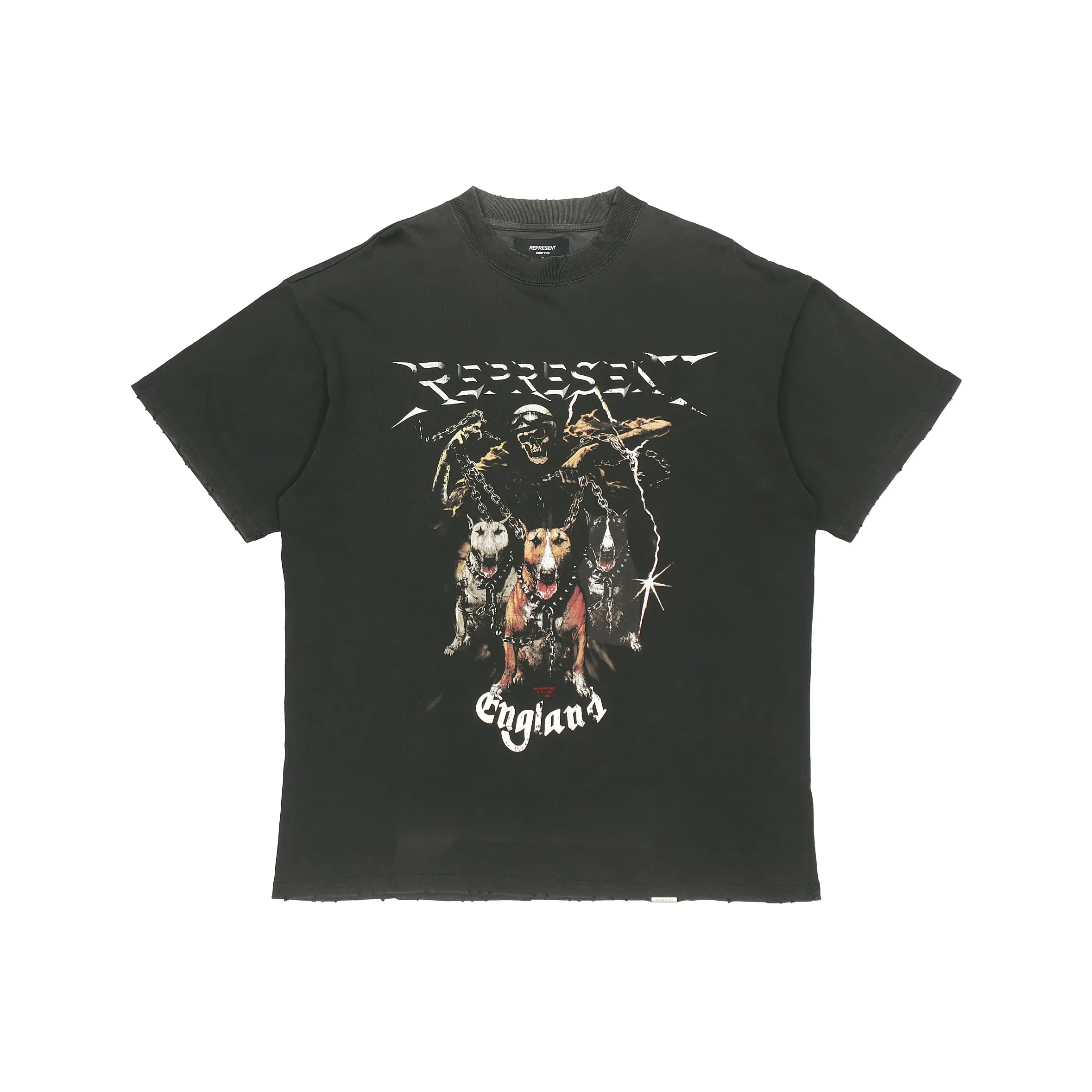 REPRESENT Мужские черные футболки