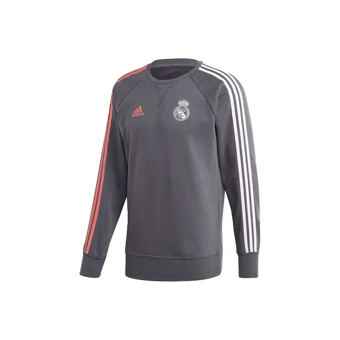 Adidas Real Madrid C.F Sweatshirts Men's Light Gray