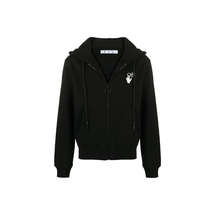 Off Белый FW20 Толстовка Мужской Черный