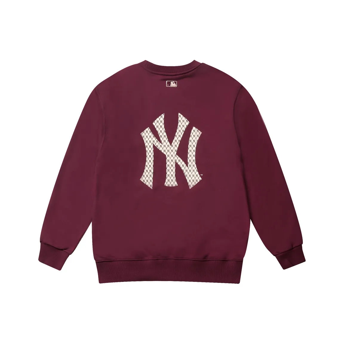 MLB Old Flower Темно-фиолетовый Унисекс Свитшоты