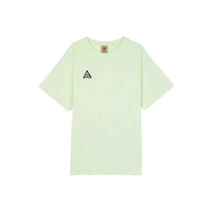 Nike ACG Зеленый Желтый Мужская Футболка