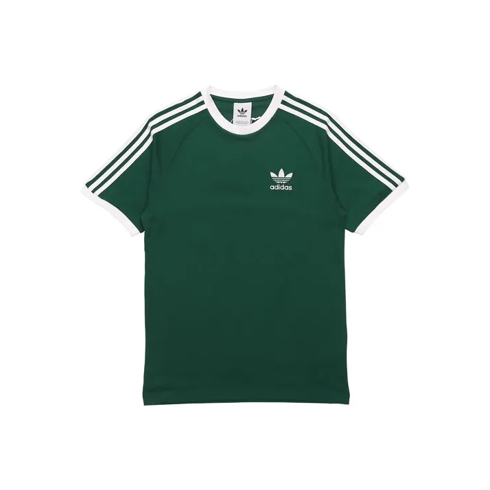 Adidas Originals 3 Stripes Рукав реглан T-рубашка Мужская Яшма