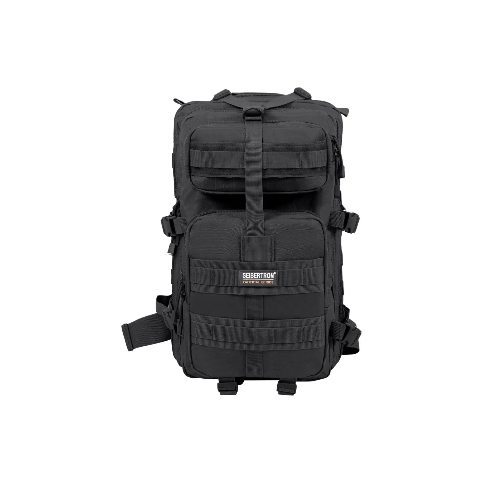 Seibertron 37L Двойная плечевая сумка для активного отдыха устойчивая к истиранию черная коричневая унисекс