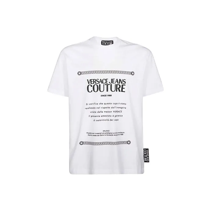 VERSACE JEANS COUTURE Рубашка Мужская Белая