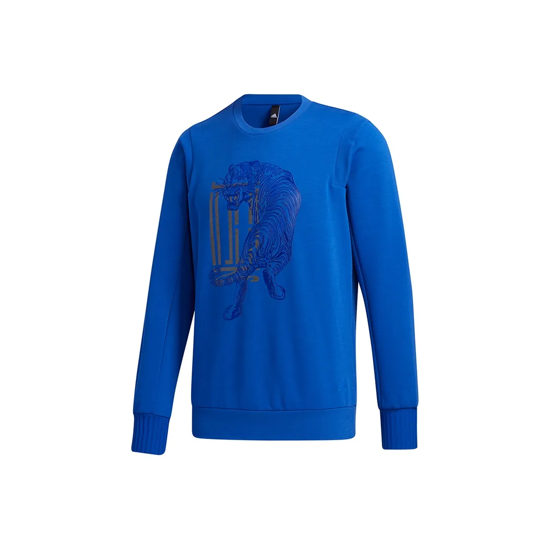 Adidas Wuji Series Мужские Свитшоты Королевского Синего Цвета