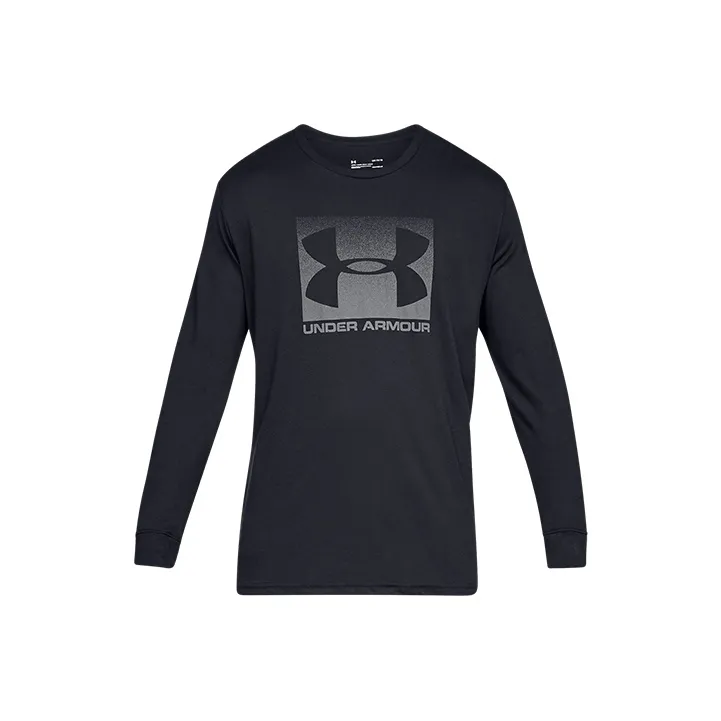 Under Armour Длинный рукав Т-рубашка Мужская Черная