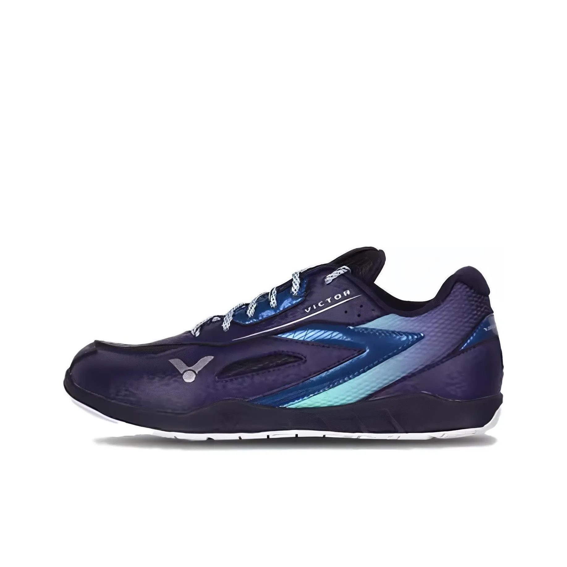 Victor Shock Absorbers Slip-Resistant Abrasion-Resistant Low-Top Badminton Shoes Unisex Blue Виктор Shock Absorbers Противоскользящие Устойчивые к Износу Низкие Кеды для Бадминтона Унисекс Синий