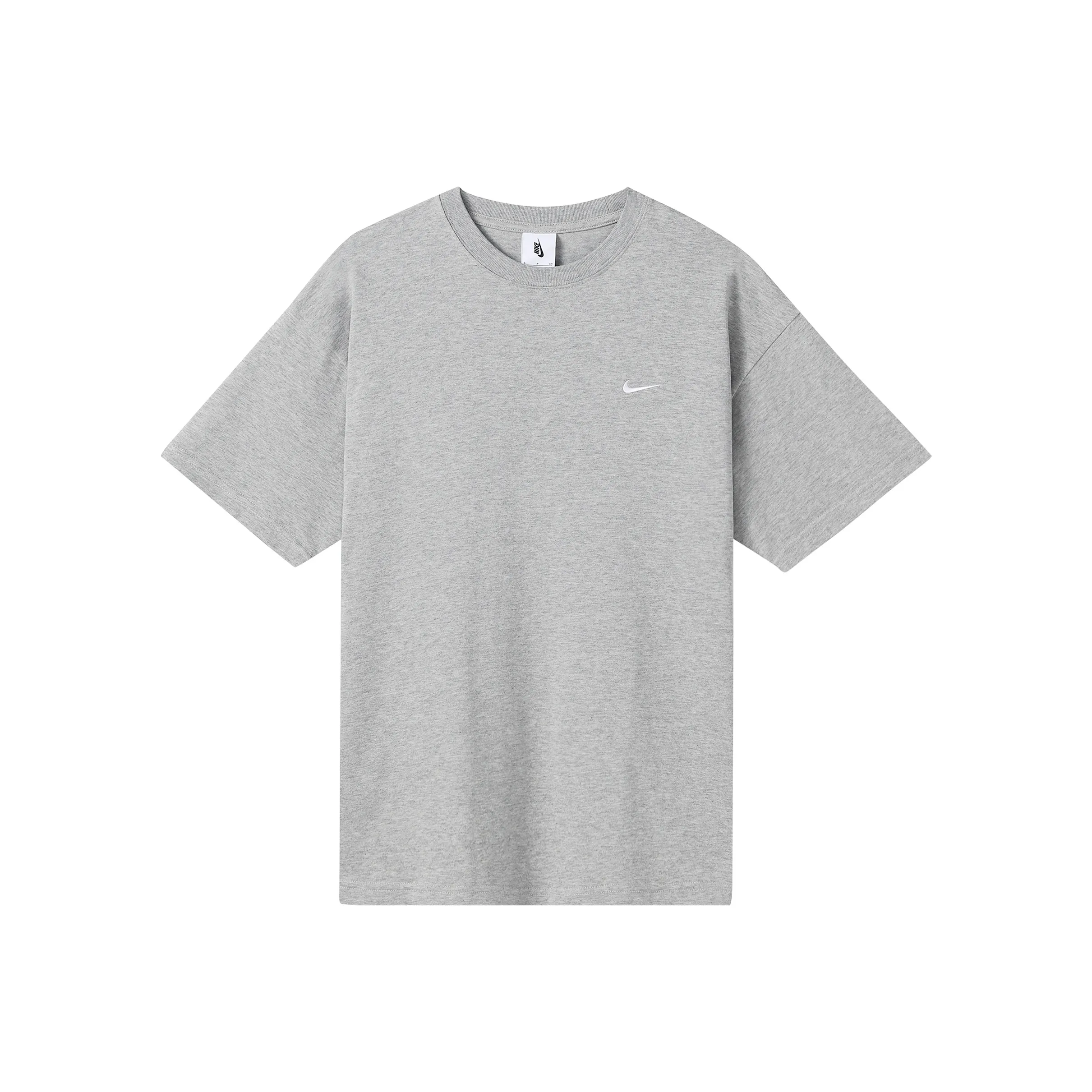 Nike Solo Swoosh T Shirt Men's Dark Heather Gray