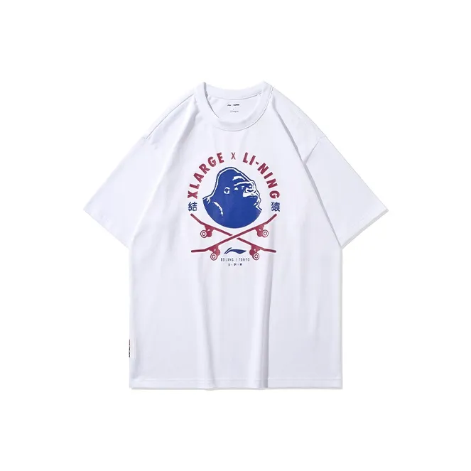 LINING Белая Мужская Футболка
