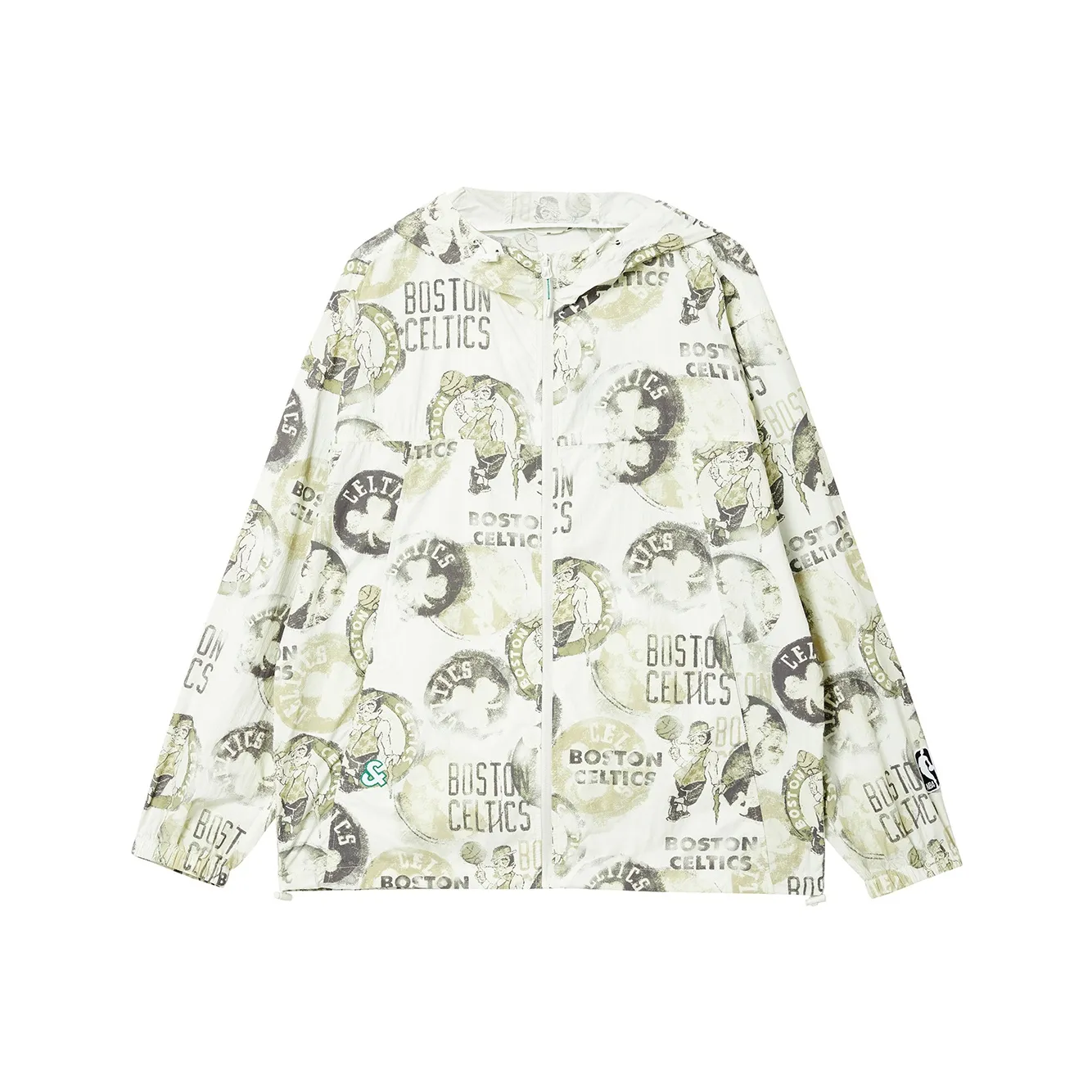 JACK JONES· JACK & JONES NBA Co brand Sun Protection Clothing Men's A06 Raw White