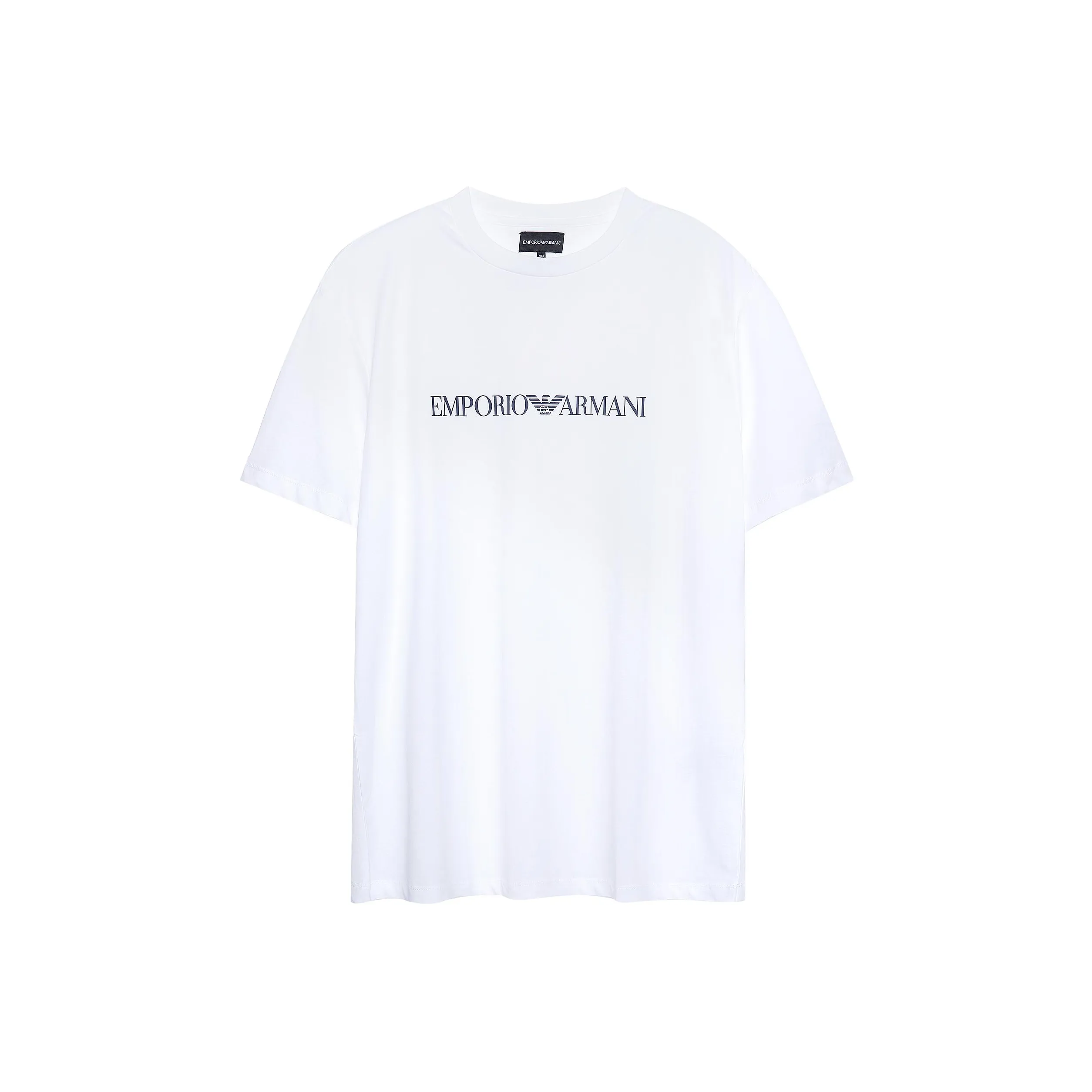 EMPORIO ARMANI Logo Printed Crewneck T Shirt