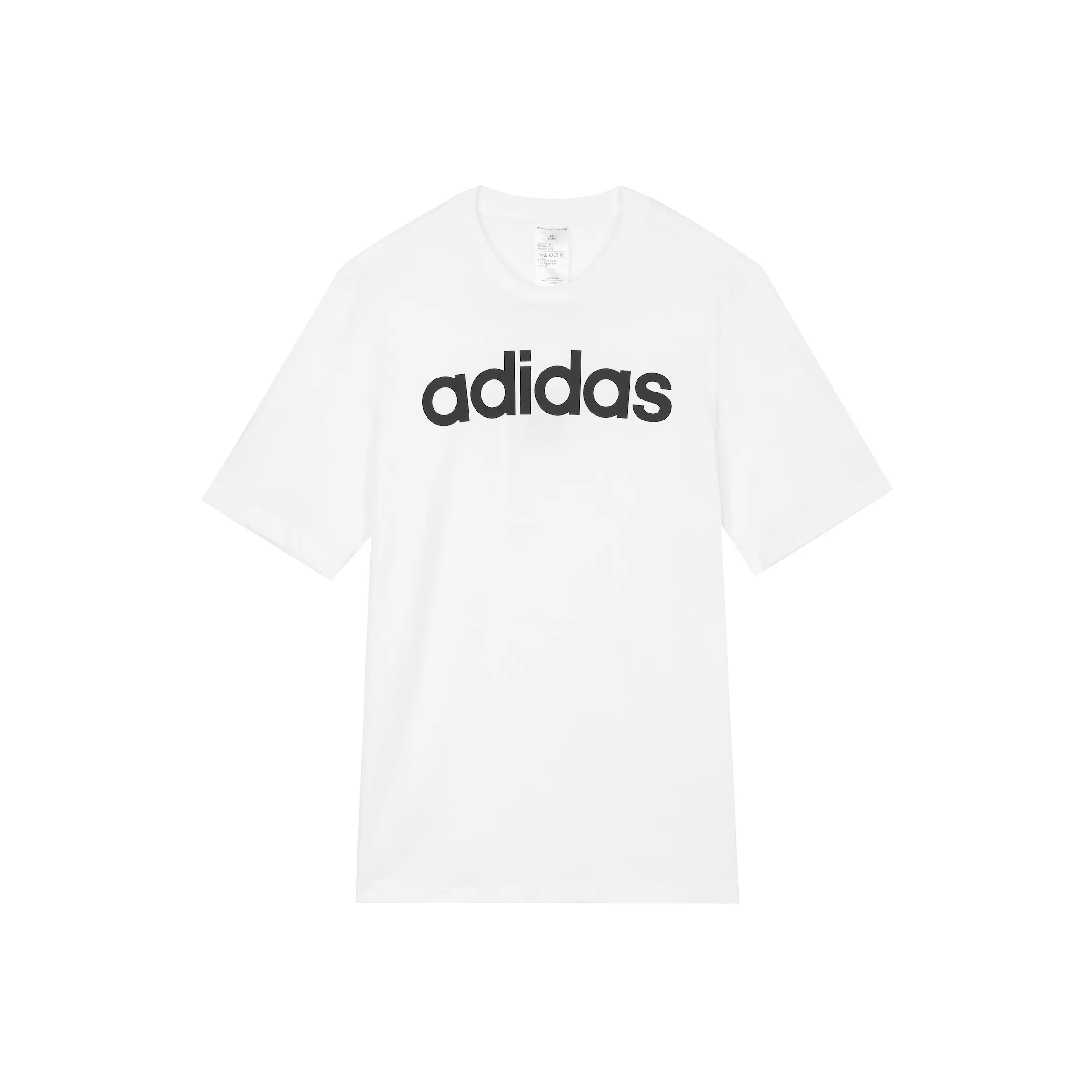 Adidas Essentials Белый Мужской T-Рубашки